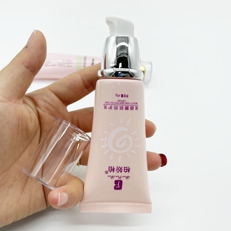 Lotion Airless Pump Tube PE Plastic PCR Soft Tube