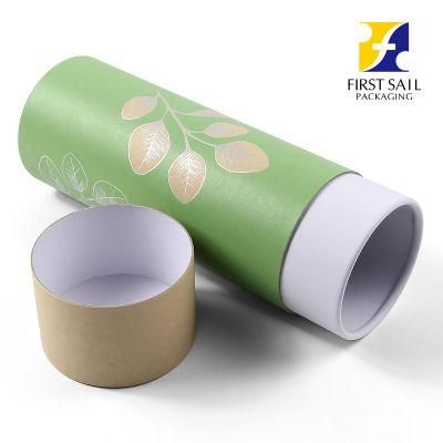 4c Printed Paper Tube Hot Stamping Towel Packaging Tube