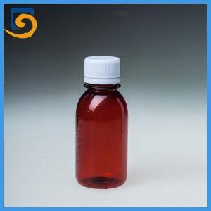100ml Palstic Round Clear Liquid Oral Bottle