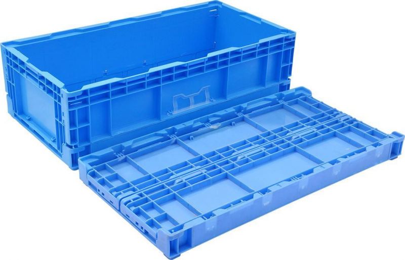 S406 S Folding Containers Adjustable Plastic Storage Box, Foldable Storage Box, Hard Plastic Collapsible Storage Box