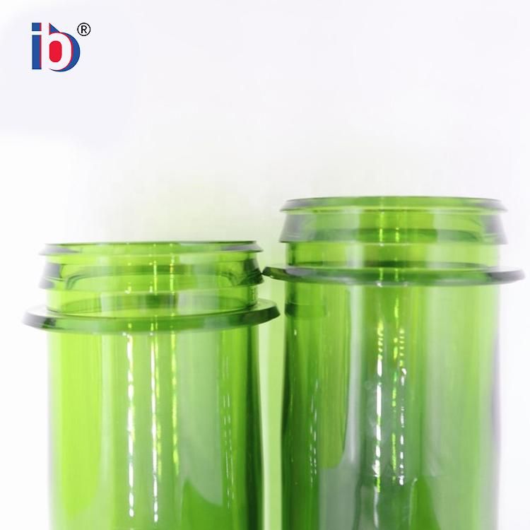 Kaixin Transparent Green 100% Food Grade Preforms Plastic Containers Bottle