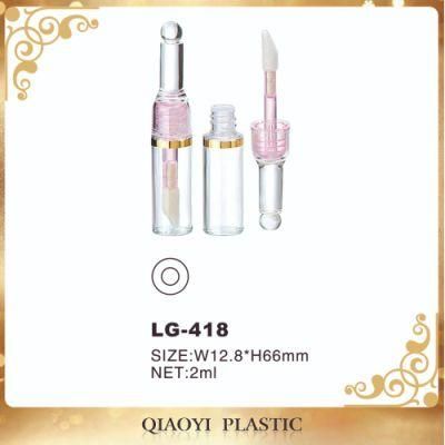 2ml Mini Cosmetic Container Plastic Empty Transparent Lipgloss Tube