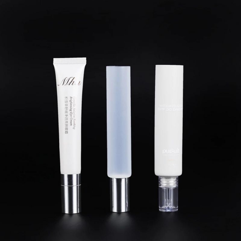 Makeup Soft Tube Cosmetic Cream Lotion Tube Plastic Squeeze Tube Gold Facial Cleanser Body Lotion Packaging