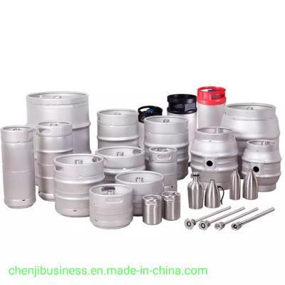 30L 50L Stainless Steel Europe Standard Beer Kegs for Craft Beer Filling with a G M F D S U Type Couplers