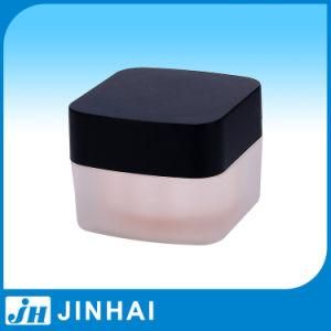 (T) Square Acrylic Jar Cream Cosmetic Jar