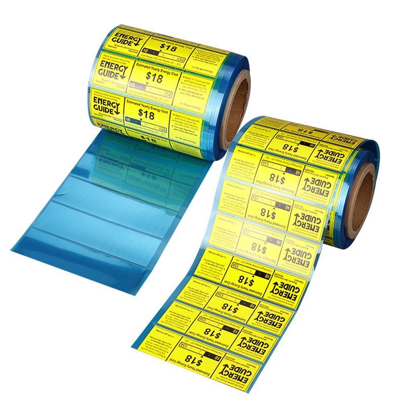 Customized Transparent PVC Water Bottle Label Stickers