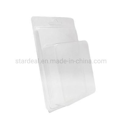 Custom Clear PVC Plastic Hanger Clamshell Double Blister Packaging