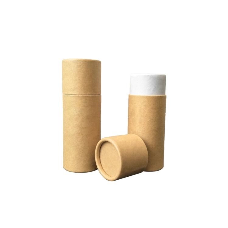 Custom Biodegradable Paper Box Container Round Paper Tube