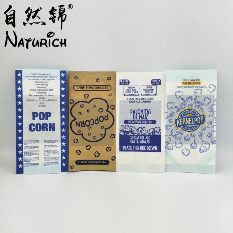 Kraft Paper/ Microwave Popcorn Bag/Microwave Popcorn Paper Bag 100g