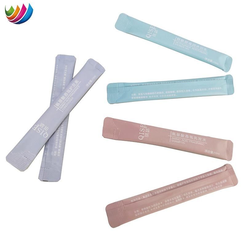 OEM Personal Care Portable Sachet Plastic Metallized Cosmetic Packaging Bag