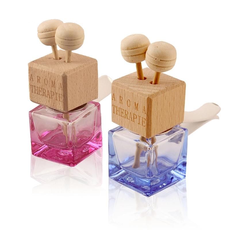 High Quality 5ml 6ml 7ml 8ml Perfume Glass Bottle Air Conditioner Outlet Freshener Car Diffuser Bottle