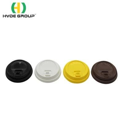 Colorful Custom Plastic Products Cap PLA Coated Disposable Plastic Cup Lid for Hot, Cold Drinks