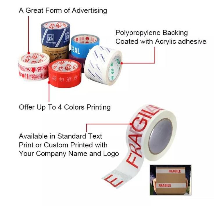 BOPP Waterproof Packing Box Sealing Adhesive Tape