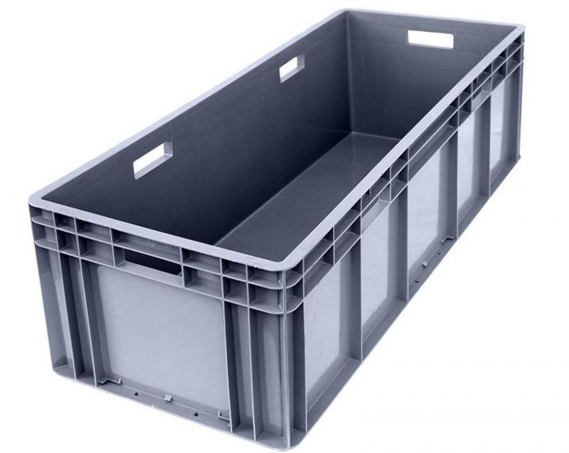 EU41028 EU Standard Plastic Turnover Box/Crate Industrial Plastic Turnover Logistics Box for Storage