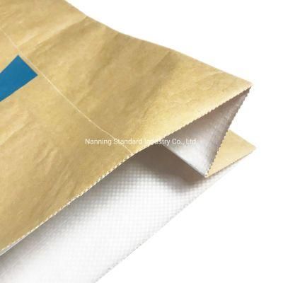 New Products PP Woven Laminated Paper Bag 20kg Chemical Material