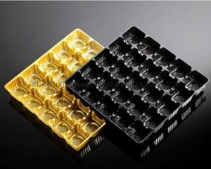 High Quality Food Grade Plastic Chocolate Tray with 25 Compartments