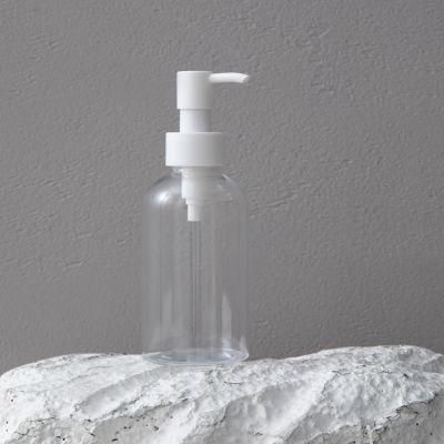 Low MOQ Ready to Ship Skincare Set Cosmetic Packaging Pet PETG Bottles 30ml 50ml 60ml 80ml Shampoo Container Face Cleaning Oil Pump Bottle