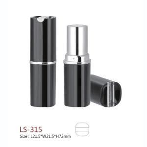 Wholesale Customized Makeup Container Empty Plastic Round Lipstick Tube Cosmetic Packaging