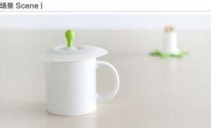 High Quality Plastic Cup Promotional 3D PVC Cup Lid (CC-140)