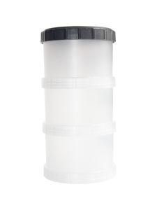 Cheap Plastic Jar Protein Power Container for Food Promotional Market Power Holder