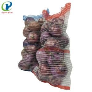 Raschel Leno Mesh Bag for Packing Onions Potatoes