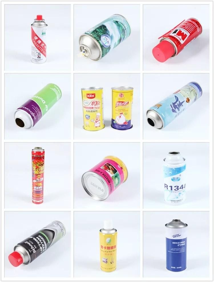 Custom Tinplate Empty Aerosol Spray Can for Hair Spray