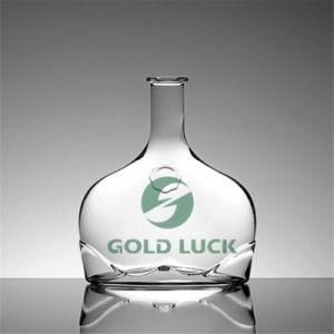 750ml Clear Tequila Glass Bottle with Polymer Cork with Customized Logo From China