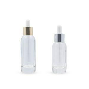 35ml/40ml Serum Essence Oil Dropper Electroplating Glass Cosmetic Bottle
