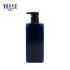 Manufacturer Square Pet Plastic Cosmetic Packaging Shampoo Bottles Body Milk Lotion Bottle 400ml