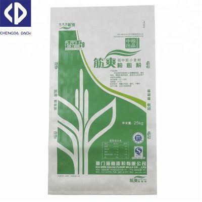 25kg 50kg Grain Sugar Flour Rice Fertilizer Laminated PP Woven Bag