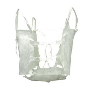 Manufacturer Custom Logo Soft Pallet Polypropylene Woven Bag Plastic Sling Big Bag China Antistatic Flat Bottom Top Full Open