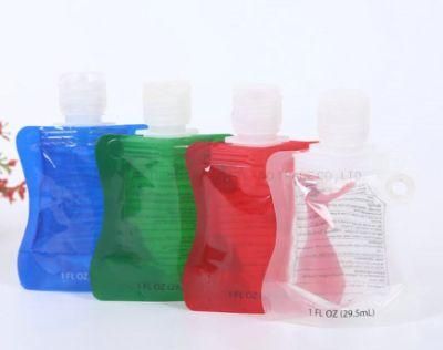 Flip Spout Pouch for Alcohol Plastic Packing Mylar Bag