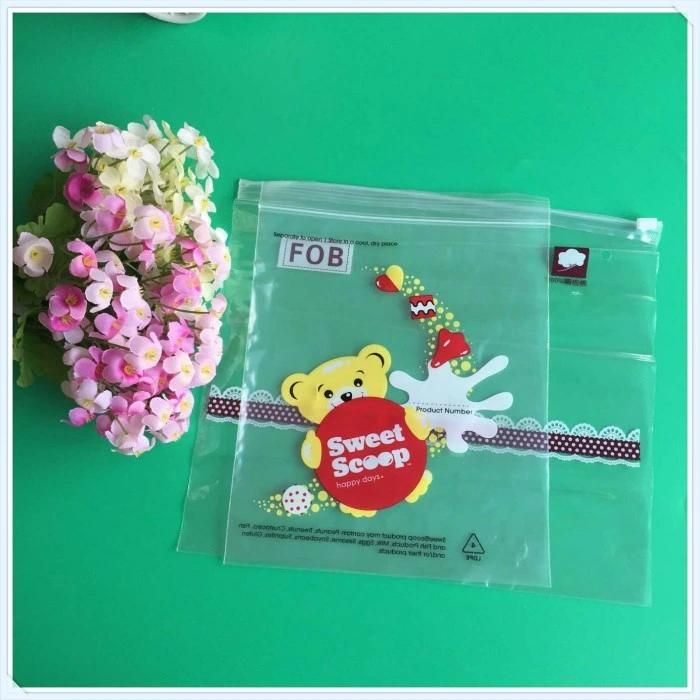 Colorful Printed Personalized Reclosable Poly Zip Lock Bags for Sale