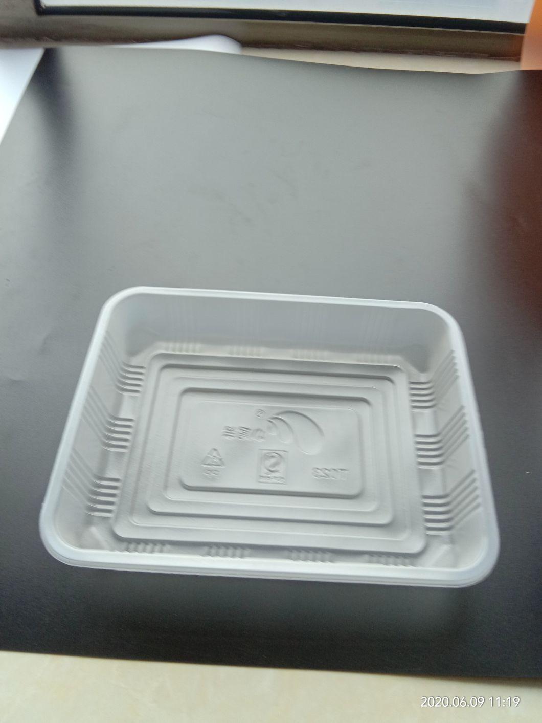 Disposable Frozen Food Tray Packaged Black Red Supermarket Meat Blister Packing Plastic Food Tray