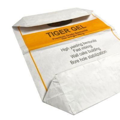 Wholesale Custom Kraft Paper Laminated PP Plastic Bag for Tile Adhesive Valve Bags