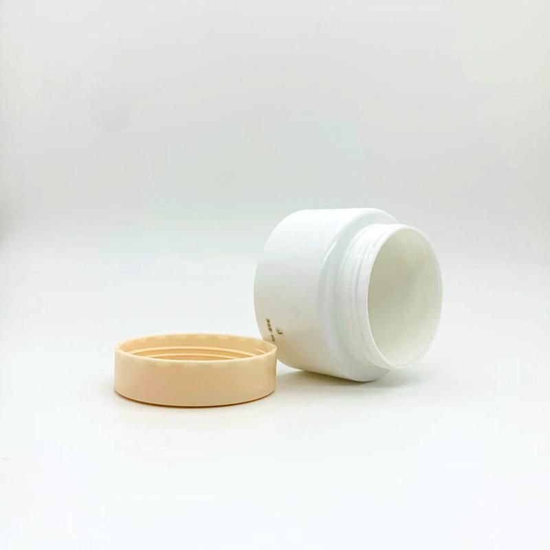 High Quality Cosmetic Plastic Jar with Round Cap for Cream Product