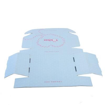 Wholesale Custom Recycle Black Full Printed Packaging Foldable Paper Storage Box for Baby Clothes