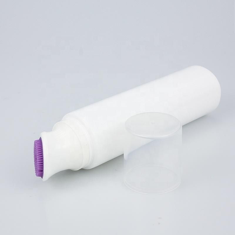 Facial Cleanser Massage Plastic Tube Packaging with Silicon Brush Applicator