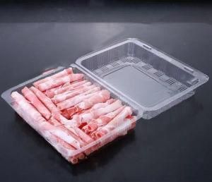 Supermarket Beef and Mutton Roll Holder Plastic Packaging Box