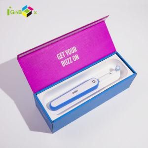 Cardboard Magnetic Gift Apply to Rechargeable Electronic Toothbrush Packaging Box