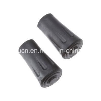 Black Plastic Pipe Cap / Screw End Nutting for Chair Leg Tube / Rod Tip Bumper Cover