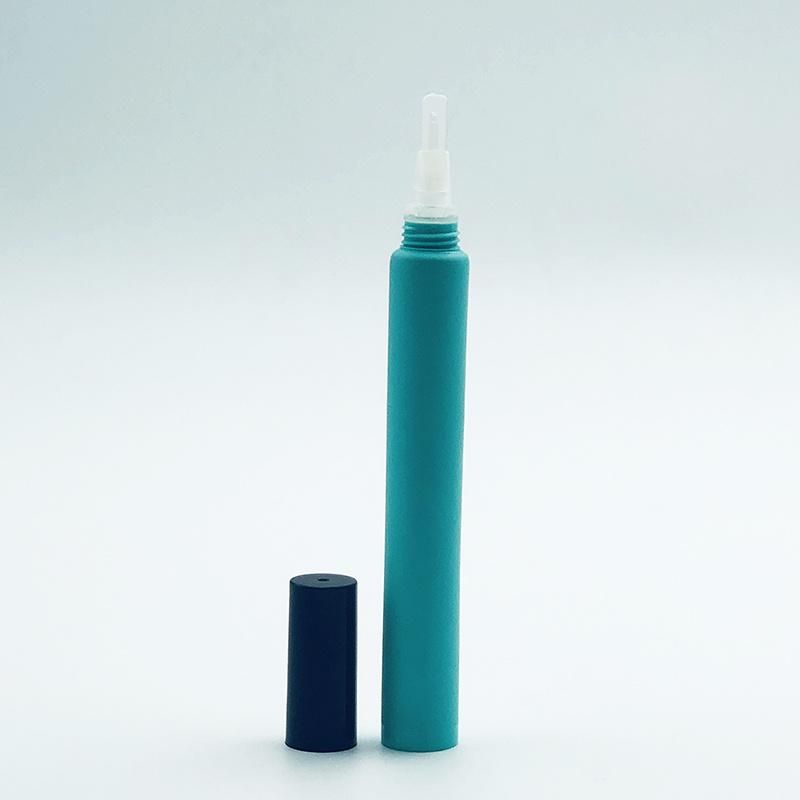 Plastic Cosmetic Tube with Soft Gel Spatula Applicator