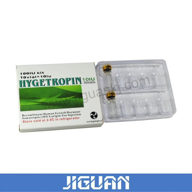 Somatotropin Growth Hormone 2ml Vial Bottle Paper Box 10iu Vials HGH Packaging Box