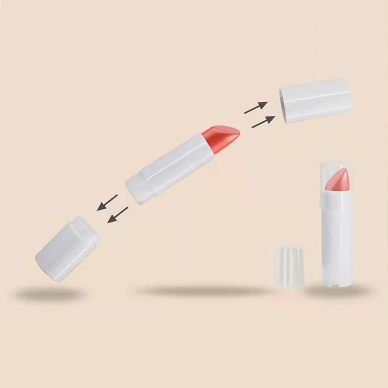 Refillable Lipstick Tubes White Lipstick Container Empty Lipbalm Tube