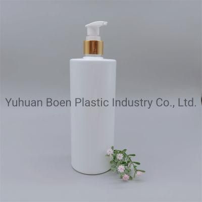 500 Ml White Plastic Bottle Lotion Pump