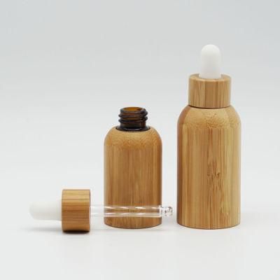 30ml Bamboo Covered Essential Oil Bottle Essential Oil Bottles with Dropper