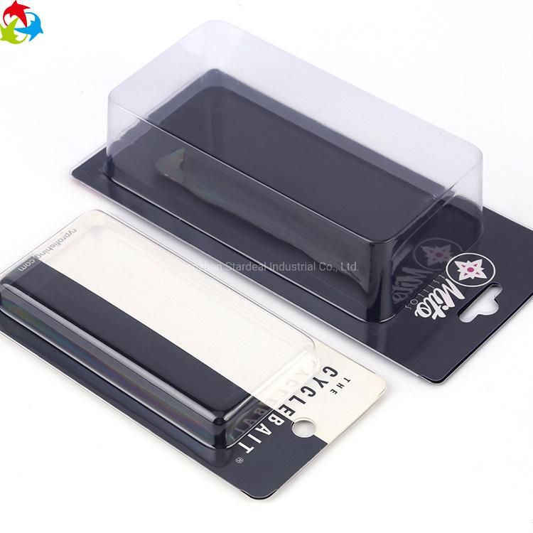 Custom Slide Blister Insert Paper Cards Packaging Printing Card with Hanging
