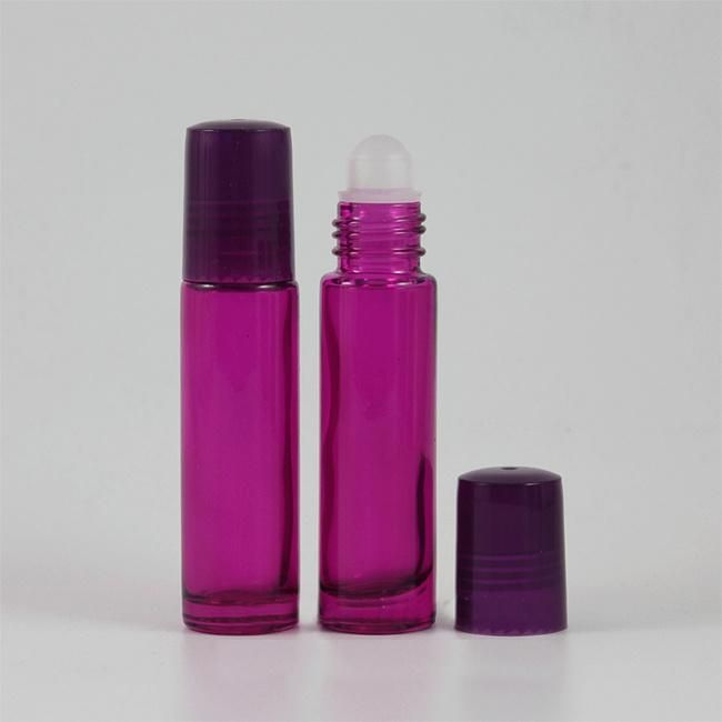 High Quality Cosmetic Refillable Round Roll on 15ml Glass Perfume Bottles