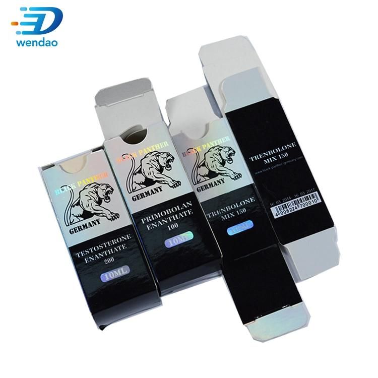 Popular New Design 10 Ml Vial Medicine Bottle Pill Packaging Box