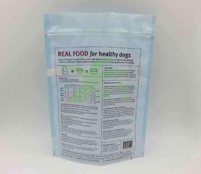 Pet Food Box Pouch with Zipper